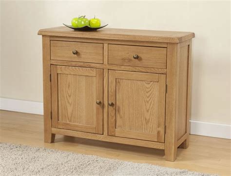 Cotswold Rustic Light Oak Small Sideboard | Oak Furniture UK