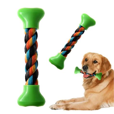 Creative Thicken Dog Bone Chew Toy Pet Dog Puppy Supplies Plastic ...