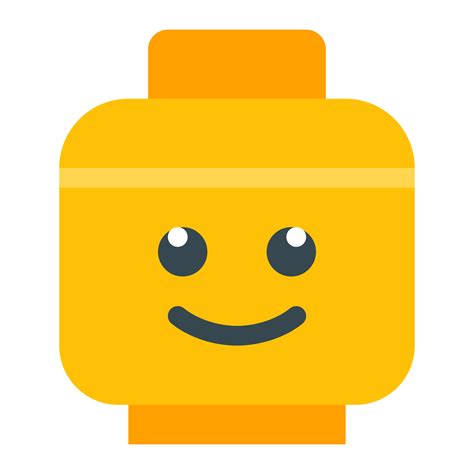 Lego Smiley Face Toy Building for Creative Play Free Clipart | PNG All