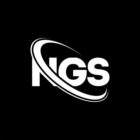 logotipo de ngs. carta de ngs. diseño del logotipo de la letra ngs ...