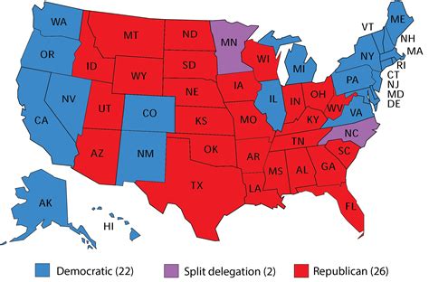 State Map By Political Party 2024 - Cornie Christean