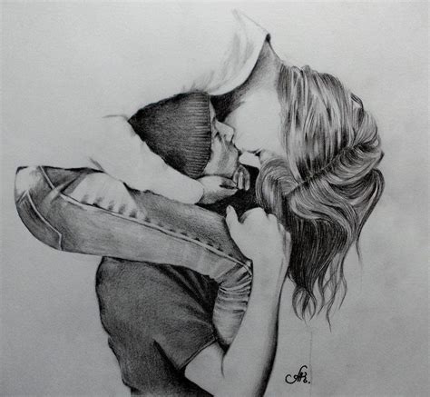 Cute Couple Drawings Wallpapers - Top Free Cute Couple Drawings ...