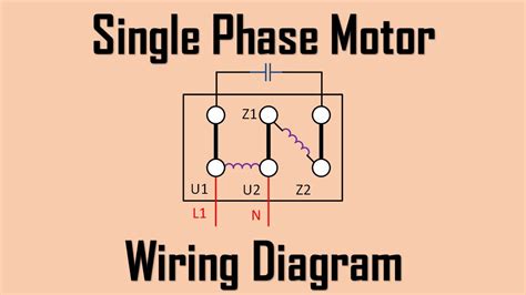 Single Phase Motor Wiring Diagram and Examples – Wira Electrical