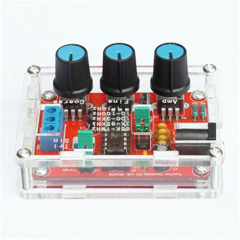 XR2206 High Precision Function Signal Generator DIY Kit Sine/Triangle ...