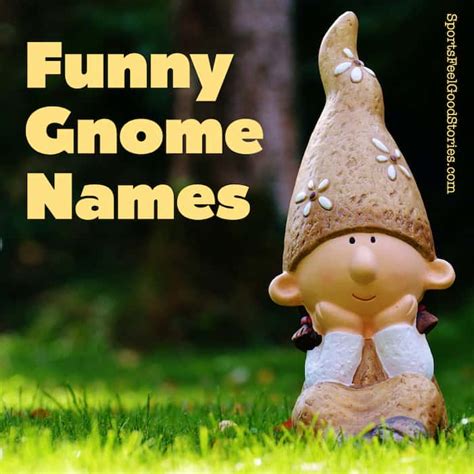 Funny Gnome Names - magicheft