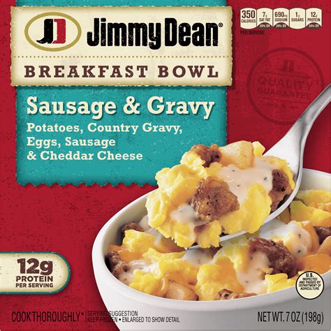 Jimmy Dean® Sausage & Gravy Breakfast Bowl, 7 oz. - Walmart.com ...