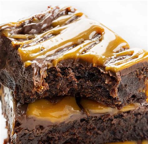 Salted Caramel Brownies - Grandma's Things