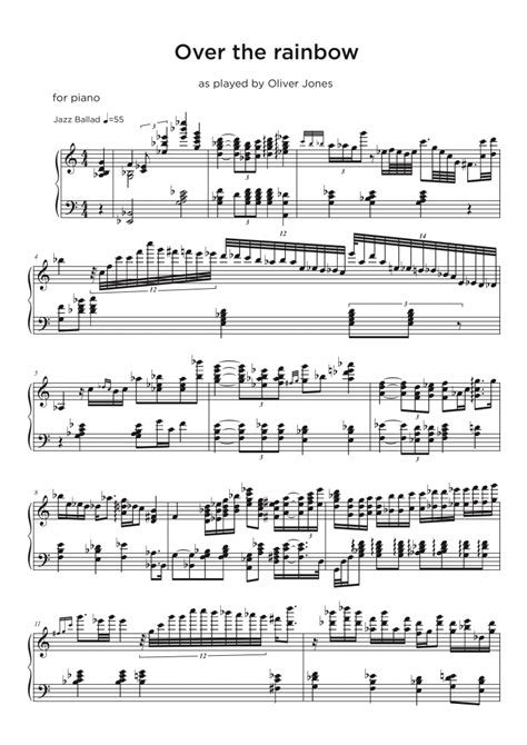 Piano Jazz Trio Transcription Service • My Sheet Music Transcriptions