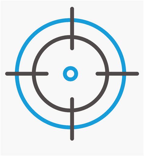 Crosshair Icon, HD Png Download - kindpng