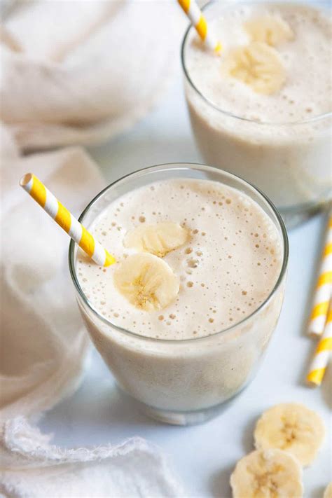 Best Ever Banana Milkshake Recipe | Foodtasia