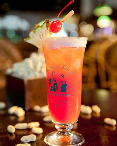 The Singapore Sling, le cocktail emblématique du Raffles