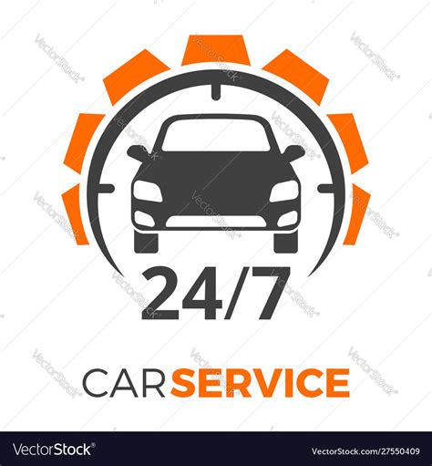 Car service logo Royalty Free Vector Image - VectorStock