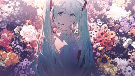 Download Hatsune Miku Anime Vocaloid HD Wallpaper by Rella