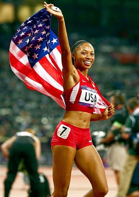 Allyson Felix | Female athletes, Track and field, Beautiful athletes