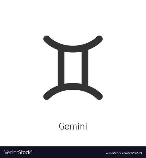 Gemini Sign SVG