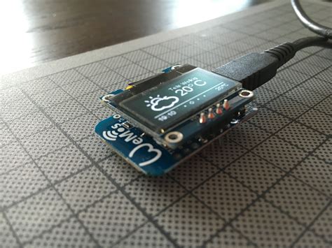 ESP8266-Hack - Piggybacking OLED display on WeMos D1 Mini - Squix ...