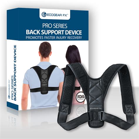 Back Support Device - Light Weight Back Brace for Men and Women