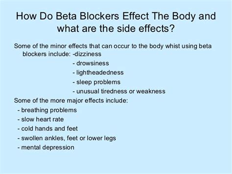 Beta Blockers