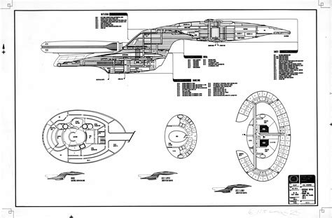 The Original Ed Whitefire Enterprise NCC-1701-D Blueprints