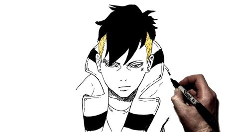 How to Draw Kawaki | Step By Step | Boruto - YouTube