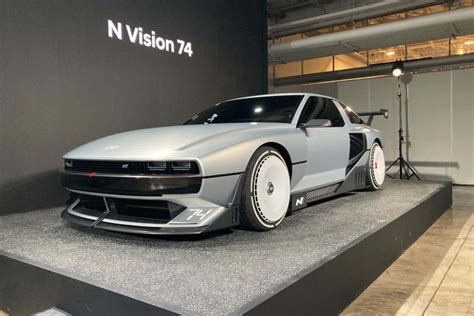 N Vision 74 ! Hyundai Pony Coupe Hydrogen EV : r/electricvehicles