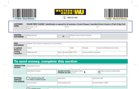 Western Union Form Pdf Printable Blank Money Order Template - Printable ...