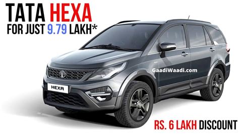 Brand-New TATA HEXA For Just Rs. 9.79 Lakh, Few Units Left - Details