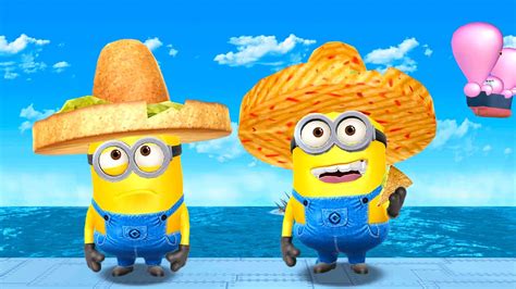 Tortilla Chip Hat Minion Costume Upgrade With Golden Tickets ! Old ...