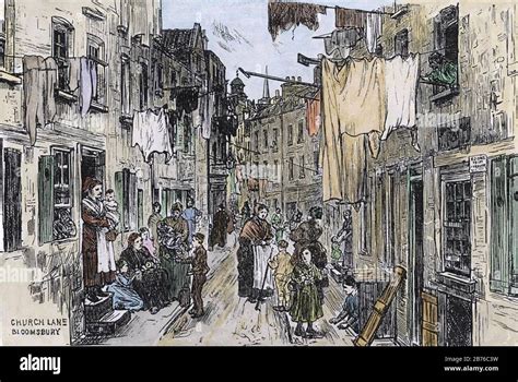 Victorian slums hi-res stock photography and images - Alamy