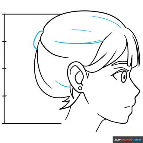 How to Draw an Anime Head and Face in Side View - Easy Step by Step ...