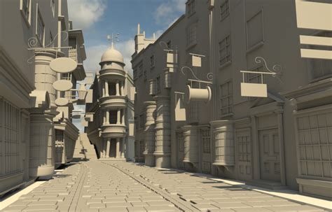 ArtStation - Diagon Alley