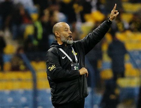 Al-Ittihad boss Nuno rubbishes reports of row with Benzema | Reuters