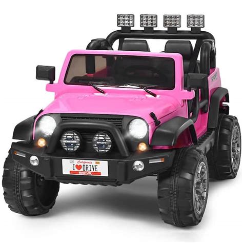 ISAKAA 12v 4X4 Rubicon Motors 12v Battery Operated Ride On Jeep With ...