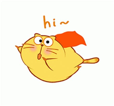 Egg Yolk Cat Happy Kitty GIF - Egg Yolk Cat Happy Kitty Yellow Cat ...