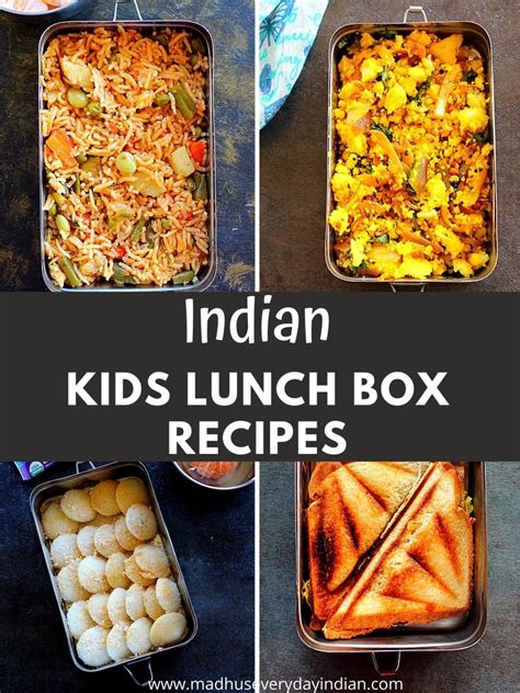 22+ Kids Lunch Box Recipes (Indian) - Madhu's Everyday Indian