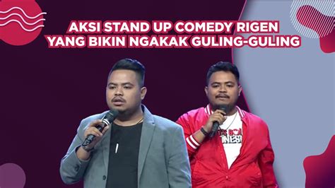 Ngakak Guling-guling! Aksi Stand Up Comedy Terlucu Rigen di Indosiar ...