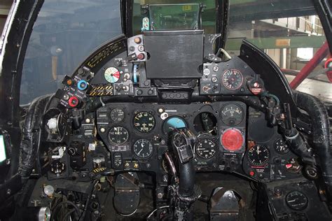 Hawker Hunter J-4062 Cockpit | In service of the Swiss Air F… | Flickr