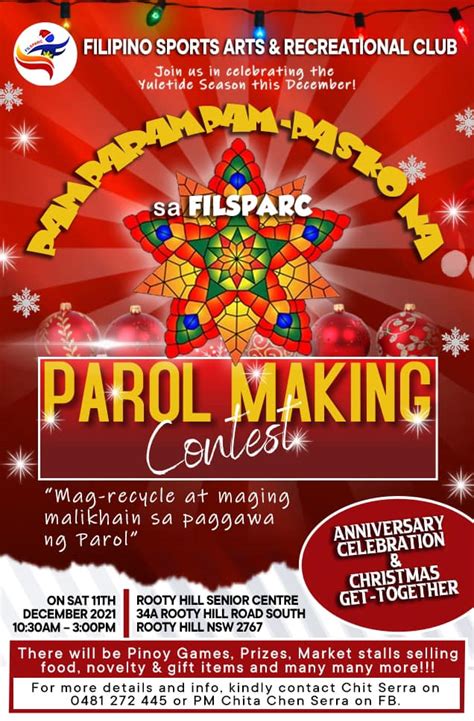 FILSPARC Undertakes Parol Making Contest