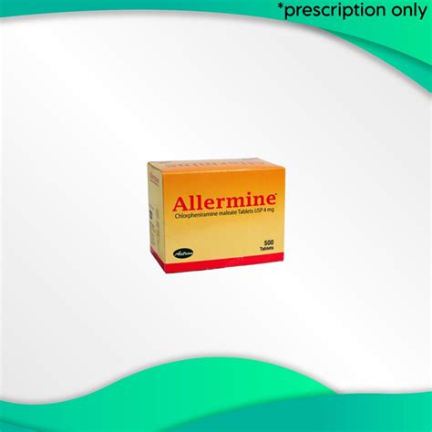 Allermine Tab 4mg - Body Doc