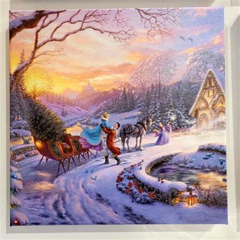 LIVE from D23: New Thomas Kinkade Disney Art Pieces Released