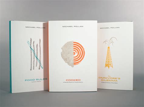 Michael Pollan Book Covers by Josh Schott on Dribbble