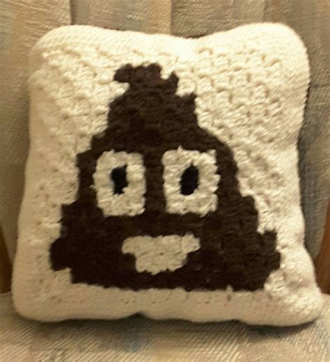 Poop Emoji Pillow by LilosStitchesNcrafts on DeviantArt