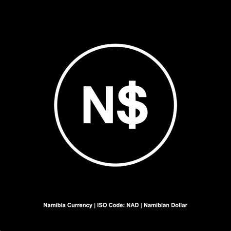 Namibia Currency Symbol, Namibian Dollar Icon, NAD Sign. Vector ...