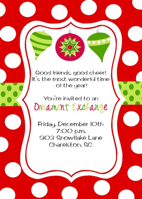 Invitation Christmas Party