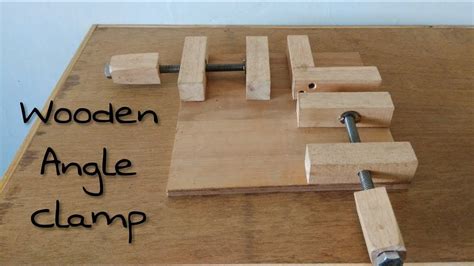 How To Make Right Angle Clamp || DIY Corner Clamp | Woodworking shop ...