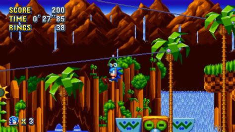 Sonic Mania Background Green Hill Zone - Sonic Mania Green Hill Zone ...