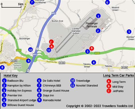 Long stay car parking Stansted Airport options compared