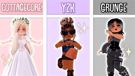 CREATING OUTFITS FOR EVERY AESTHETIC IN ROYALE HIGH! | Roblox - YouTube