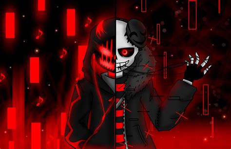 Me vs player sans in 2022 | Anime art fantasy, Undertale fanart, Dark ...