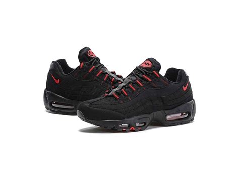 nike air max 95 black red ⋆ кроссовки садовод